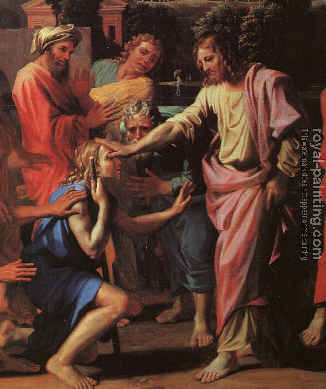Nicolas Poussin : Jesus Healing the Blind of Jericho